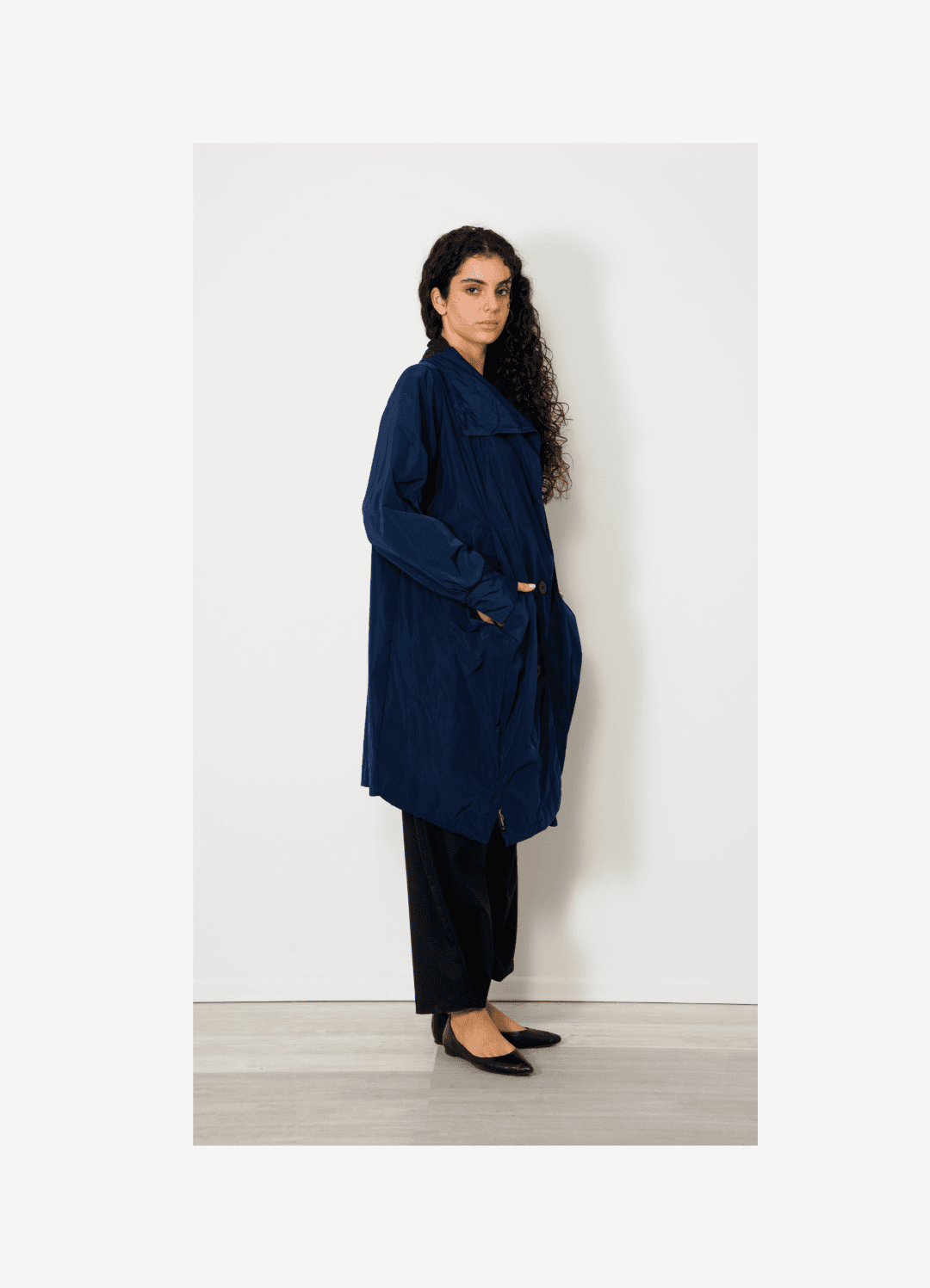 Bella oversized trench coat - view 1